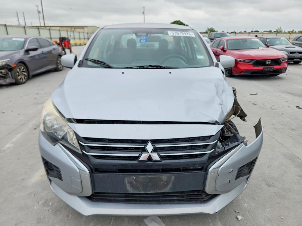 2022 Mitsubishi Mirage მანქანა იყიდება აუქციონზე, vin: ML32FUFJ7NHF02517, აუქციონის ნომერი: 53978926