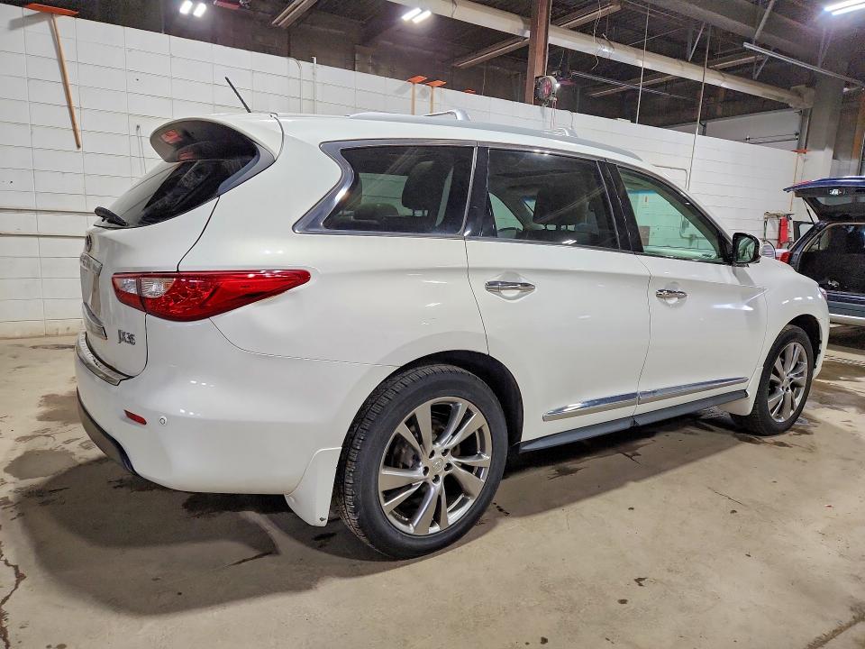 2013 Infiniti Jx35 მანქანა იყიდება აუქციონზე, vin: 5N1AL0MM5DC348031, აუქციონის ნომერი: 52663406
