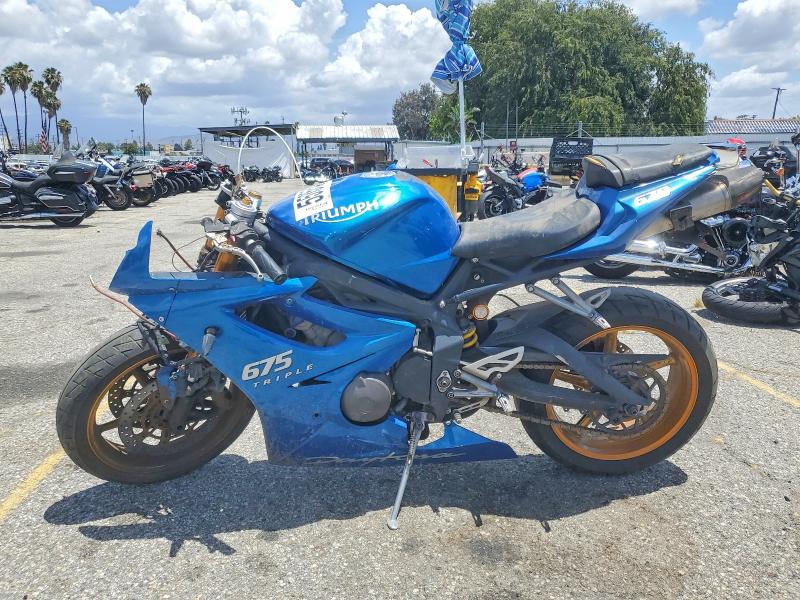 55355416 :رقم المزاد ، SMTD00NS38J317693 vin ، 2008 Triumph Motorcycle Daytona مزاد بيع