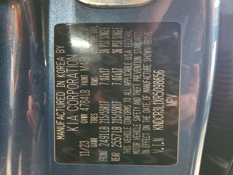 Aukcja sprzedaży 2024 Kia Niro, vin: KNDCR3L1XR5098656, numer aukcji: 52416256