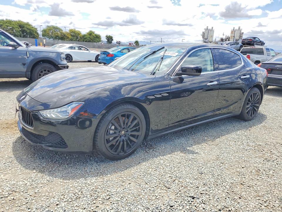 2016 Maserati Ghibli მანქანა იყიდება აუქციონზე, vin: ZAM57XSA6G1175689, აუქციონის ნომერი: 55430486