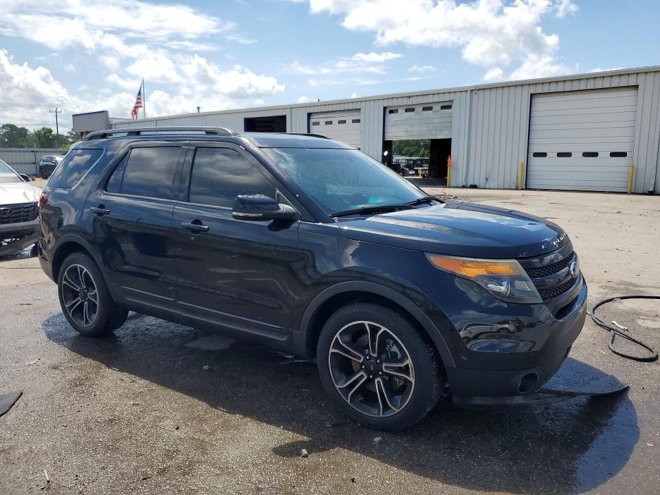 53830876 :رقم المزاد ، 1FM5K8GTXFGA31458 vin ، 2015 Ford Explorer مزاد بيع