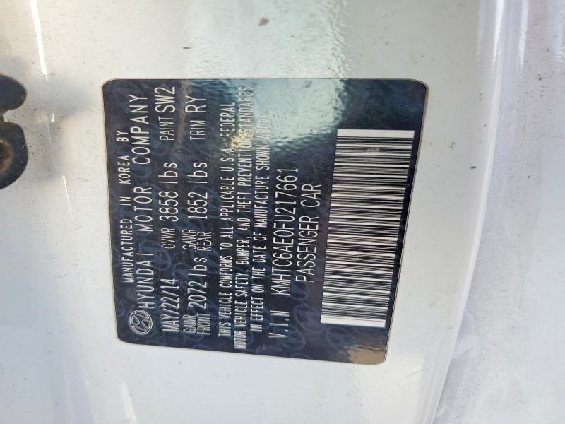 54849426 :رقم المزاد ، KMHTC6AE0FU217661 vin ، 2015 Hyundai Veloster مزاد بيع
