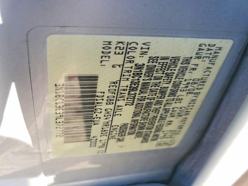 Aukcja sprzedaży 2009 Nissan Versa, vin: 3N1BC13E39L372772, numer aukcji: 51624876