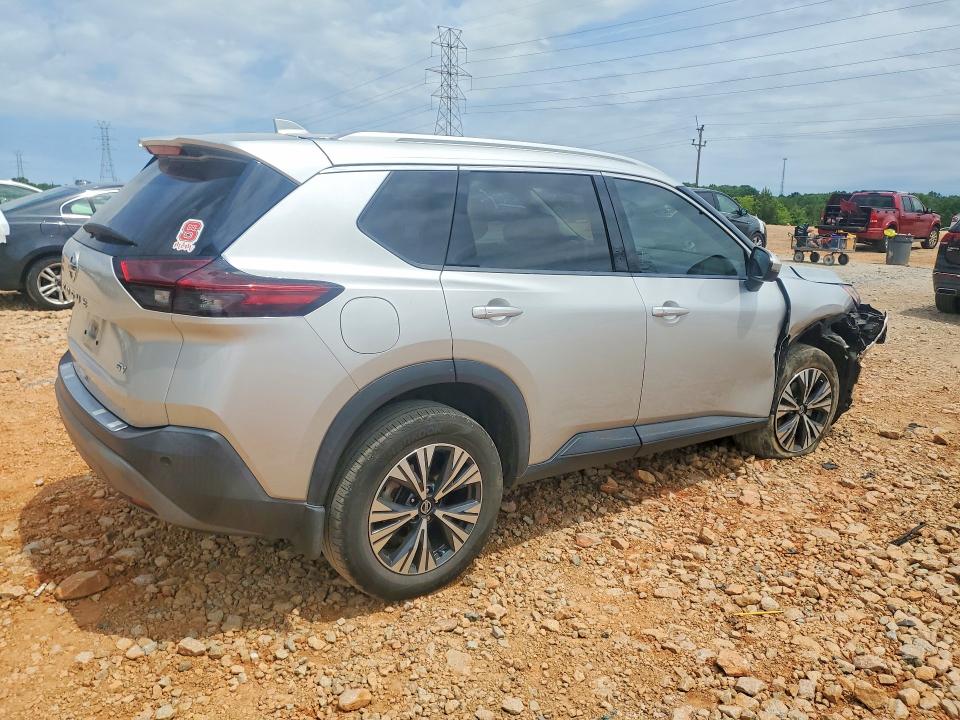 51702346 :رقم المزاد ، 5N1AT3BA3MC755324 vin ، 2021 Nissan Rogue مزاد بيع