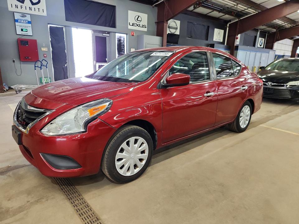 54717756 :رقم المزاد ، 3N1CN7APXJK406531 vin ، 2018 Nissan Versa مزاد بيع