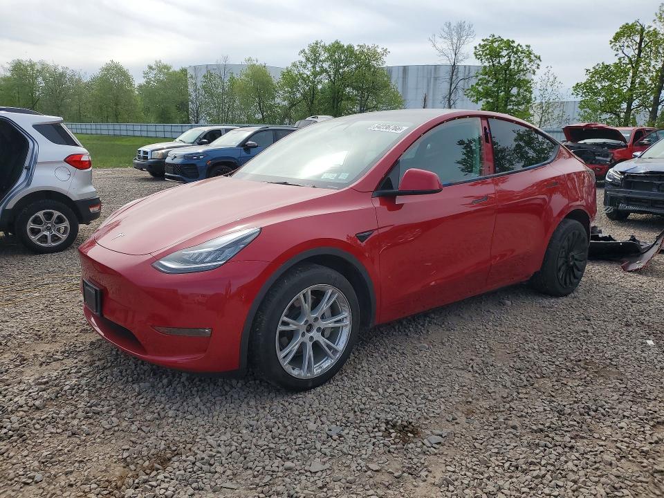 Продажа на аукционе авто 2022 Tesla Model Y, vin: 7SAYGDEE2NF453753, номер лота: 54236766