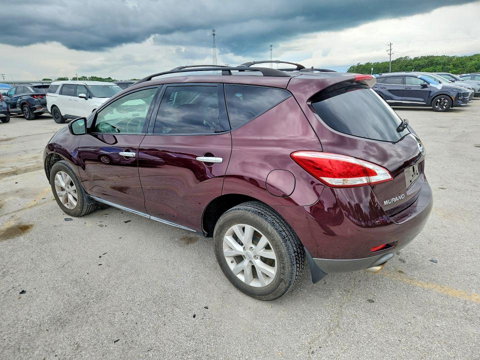 2014 Nissan Murano მანქანა იყიდება აუქციონზე, vin: JN8AZ1MW2EW506825, აუქციონის ნომერი: 54992226