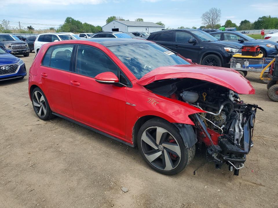 Продажа на аукционе авто 2018 Volkswagen Gti, vin: 3VW447AU0JM256179, номер лота: 53281646