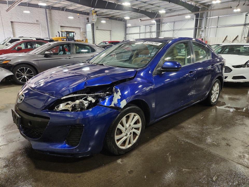52394786 :رقم المزاد ، JM1BL1V75C1626024 vin ، 2012 Mazda 3 مزاد بيع