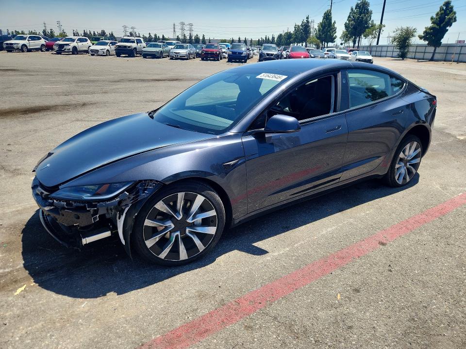 Aukcja sprzedaży 2025 Tesla Model 3, vin: 5YJ3E1EA1SF025239, numer aukcji: 51643646