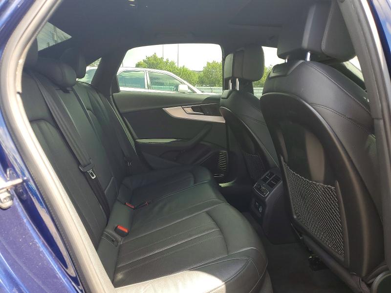 2019 Audi A4 მანქანა იყიდება აუქციონზე, vin: WAUENAF42KA114101, აუქციონის ნომერი: 54179396