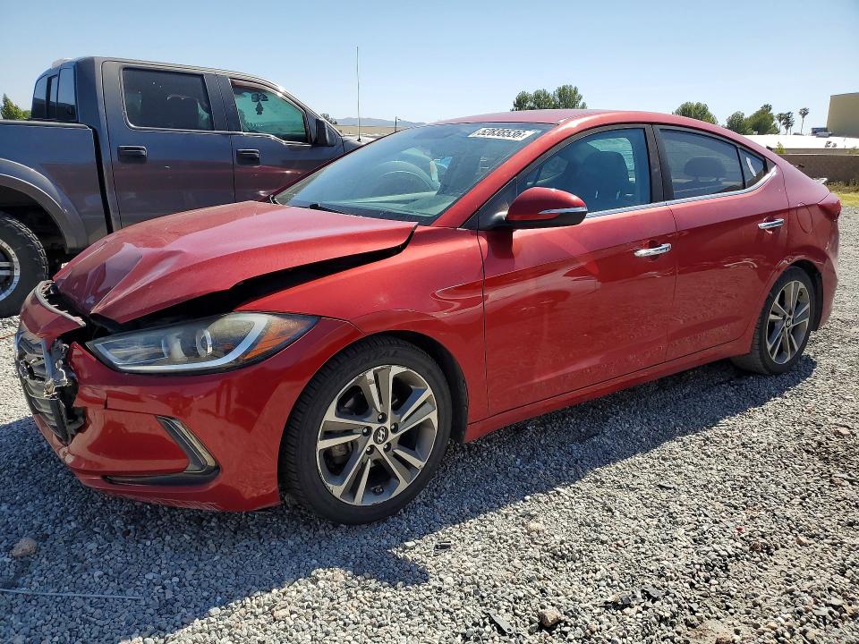 2017 Hyundai Elantra მანქანა იყიდება აუქციონზე, vin: 5NPD84LF4HH005556, აუქციონის ნომერი: 52838536