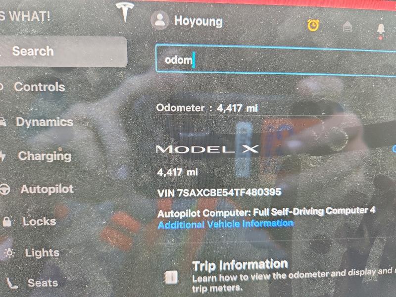 Aukcja sprzedaży 2026 Tesla Model X, vin: 7SAXCBE54TF480395, numer aukcji: 52863586