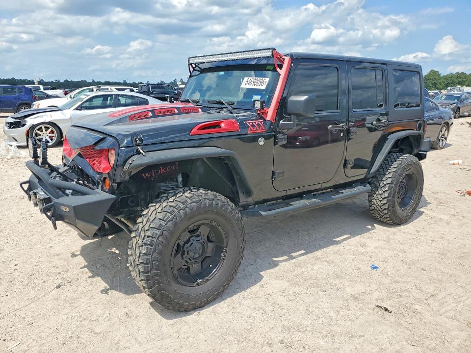 2013 Jeep Wrangler Unlimited მანქანა იყიდება აუქციონზე, vin: 1C4BJWEG5DL629109, აუქციონის ნომერი: 54690096