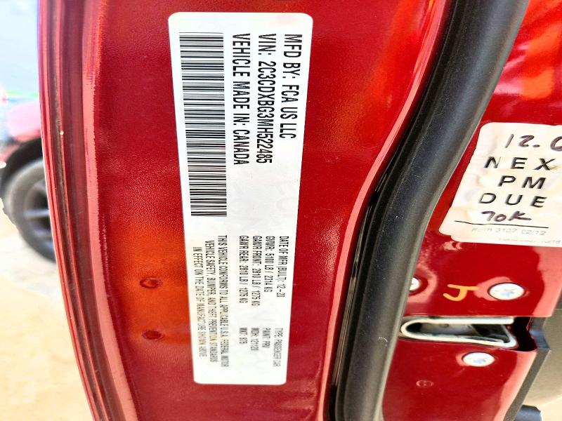53753366 :رقم المزاد ، 2C3CDXBG3MH522485 vin ، 2021 Dodge Charger مزاد بيع