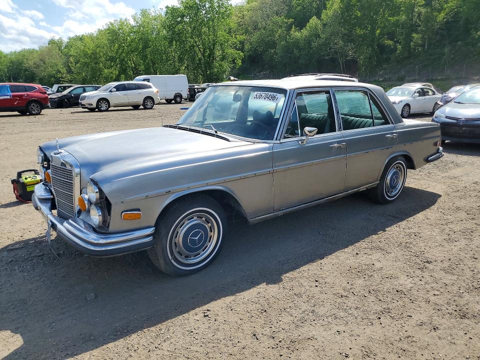 Продаж на аукціоні авто 1971 Mercedes-benz 280s, vin: 1080161207530, номер лоту: 53670496