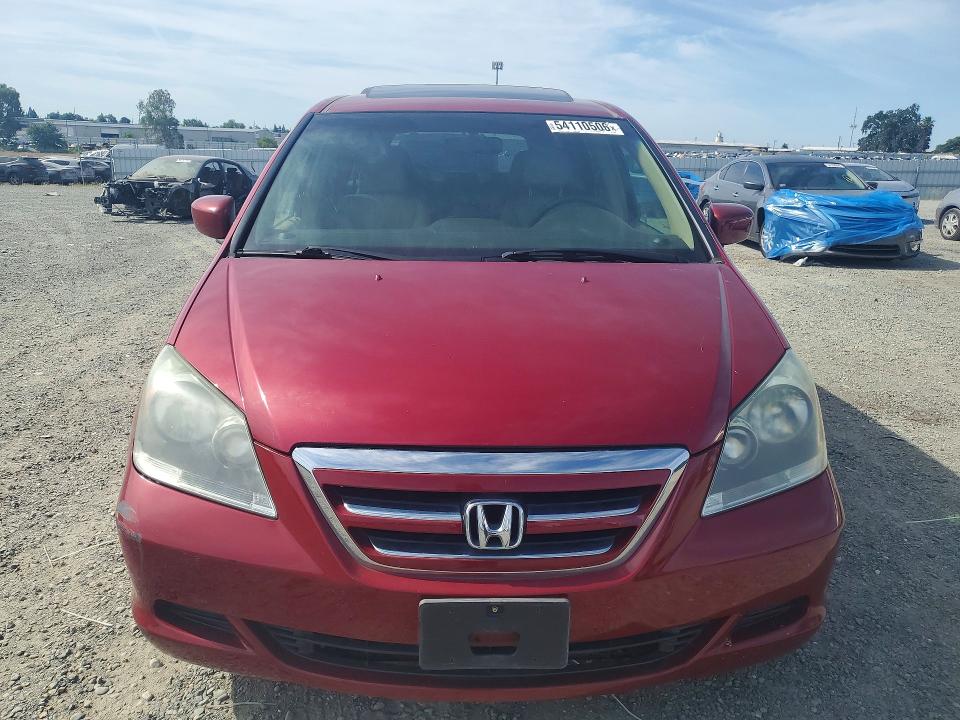 Продажа на аукционе авто 2005 Honda Odyssey, vin: 5FNRL38735B076922, номер лота: 54110506