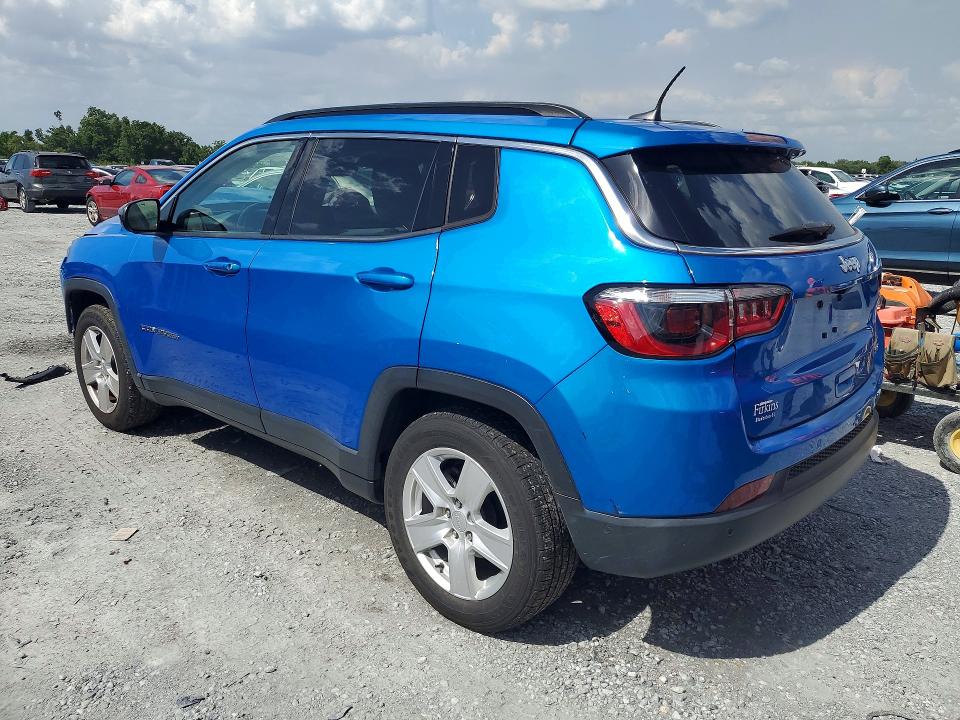 2022 Jeep Compass მანქანა იყიდება აუქციონზე, vin: 3C4NJCBB1NT112724, აუქციონის ნომერი: 55139586