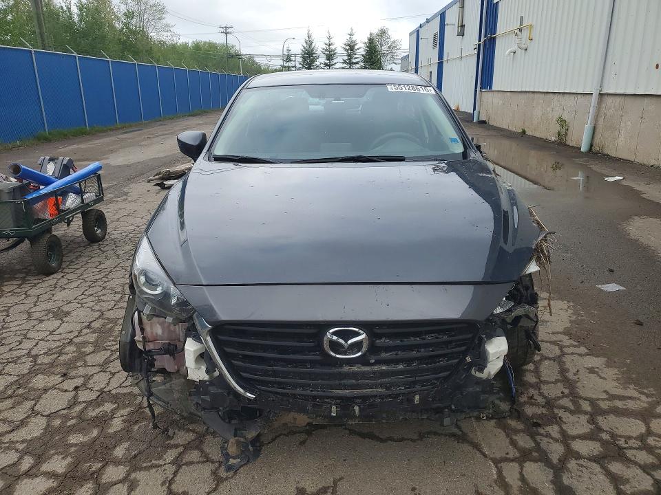 55128616 :رقم المزاد ، JM1BN1U76H1135514 vin ، 2017 Mazda 3 مزاد بيع