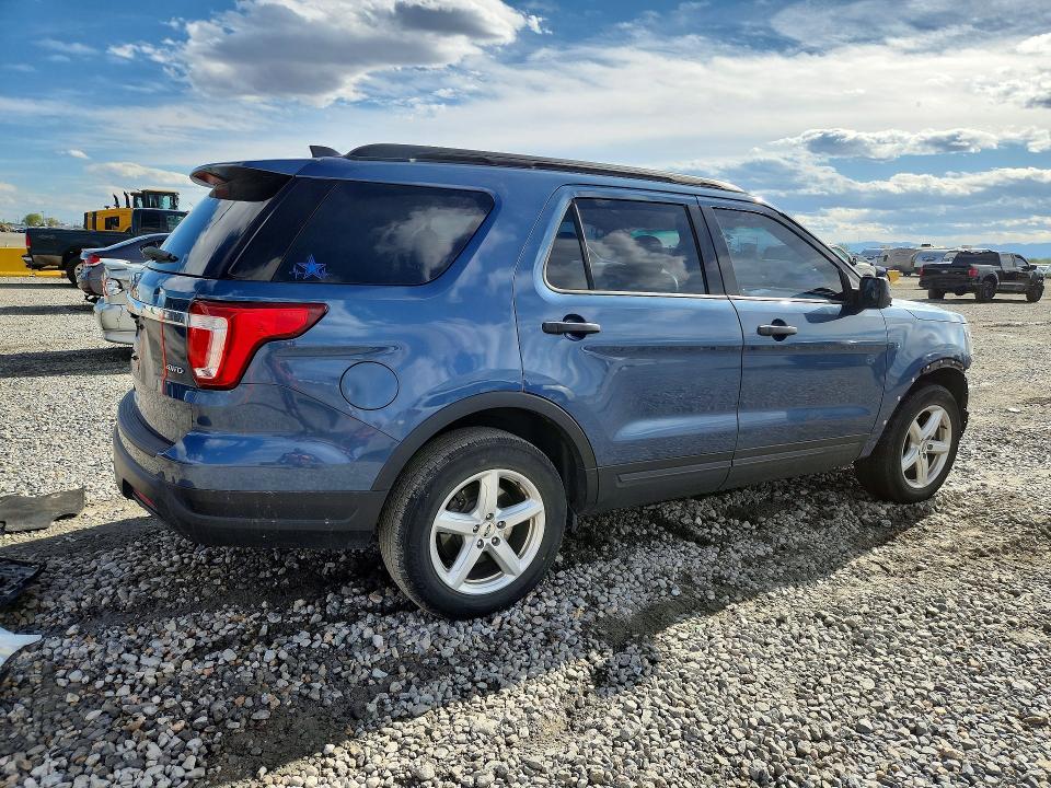 52297376 :رقم المزاد ، 1FM5K8B87JGB08749 vin ، 2018 Ford Explorer مزاد بيع
