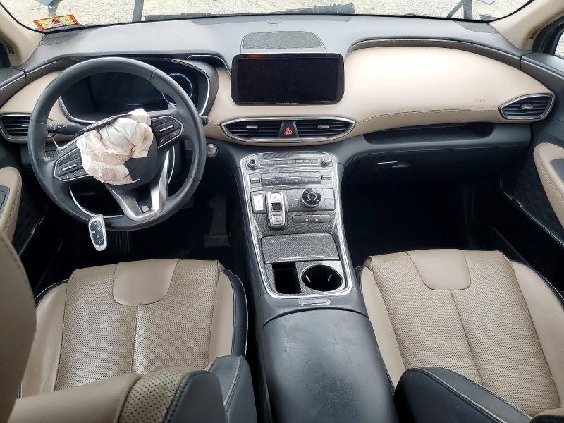 2021 Hyundai Santa Fe მანქანა იყიდება აუქციონზე, vin: 5NMS3DAJ2MH345079, აუქციონის ნომერი: 52444006