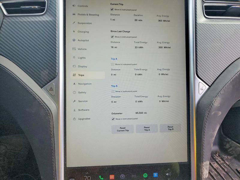 Продажа на аукционе авто 2016 Tesla Model S, vin: 5YJSA1E24GF176745, номер лота: 51590096