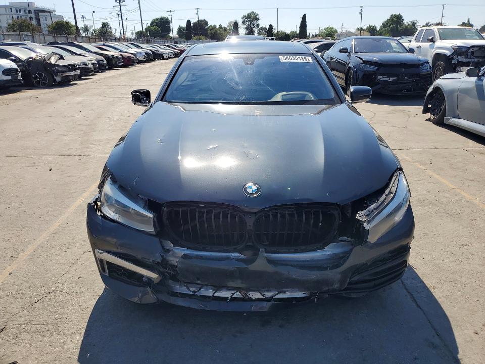 2019 Bmw 740 მანქანა იყიდება აუქციონზე, vin: WBA7E4C51KGV28667, აუქციონის ნომერი: 54635186
