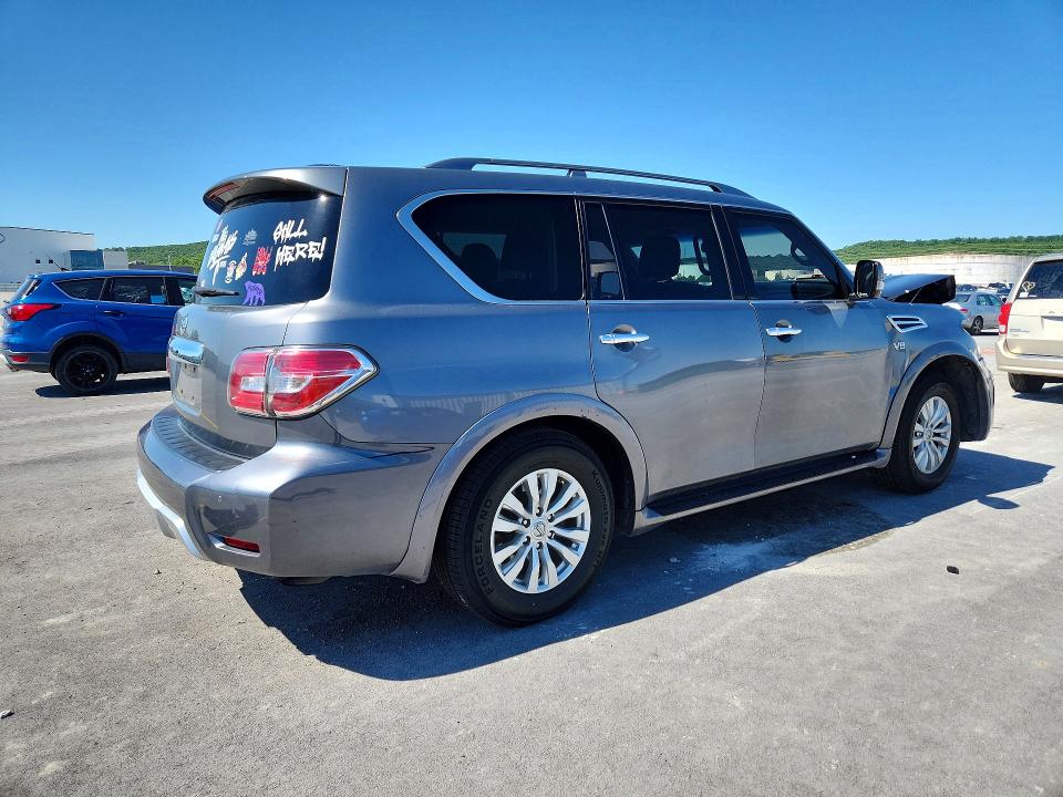 2017 Nissan Armada მანქანა იყიდება აუქციონზე, vin: JN8AY2NDXH9001883, აუქციონის ნომერი: 52936516