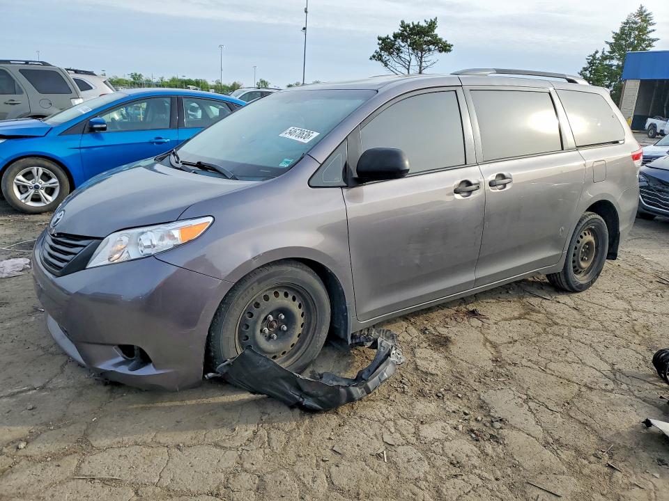 54678636 :رقم المزاد ، 5TDZK3DC4BS108726 vin ، 2011 Toyota Sienna مزاد بيع