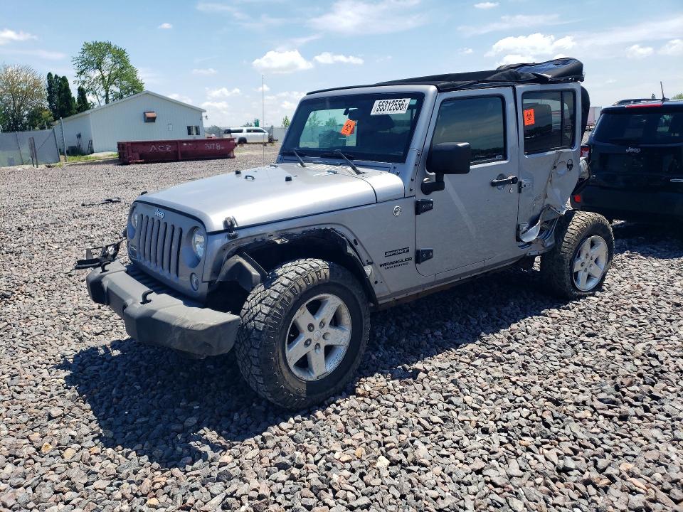 Продажа на аукционе авто 2015 Jeep Wrangler Unlimited, vin: 1C4BJWDG1FL520344, номер лота: 55312556