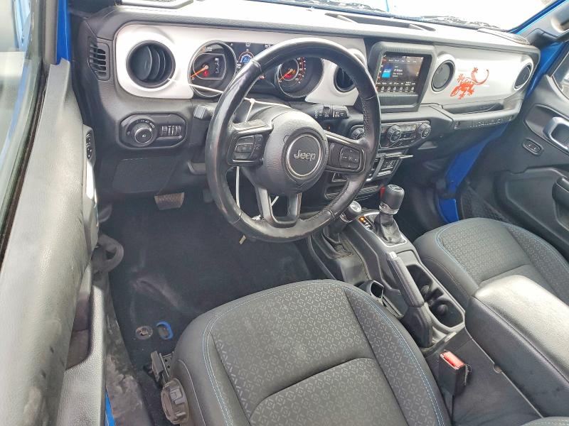 2021 Jeep Wrangler მანქანა იყიდება აუქციონზე, vin: 1C4HJXAG4MW672179, აუქციონის ნომერი: 54658496