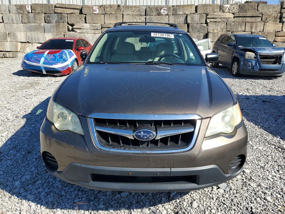 52730136 :رقم المزاد ، 4S4BP60C596310989 vin ، 2009 Subaru Outback مزاد بيع