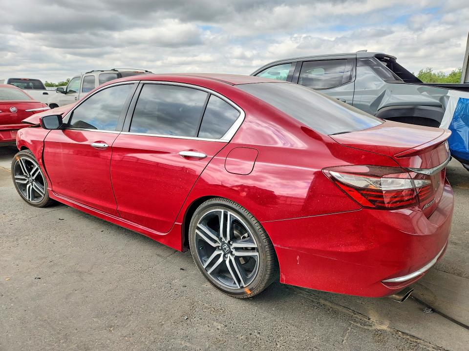 55016746 :رقم المزاد ، 1HGCR2F52GA166494 vin ، 2016 Honda Accord مزاد بيع
