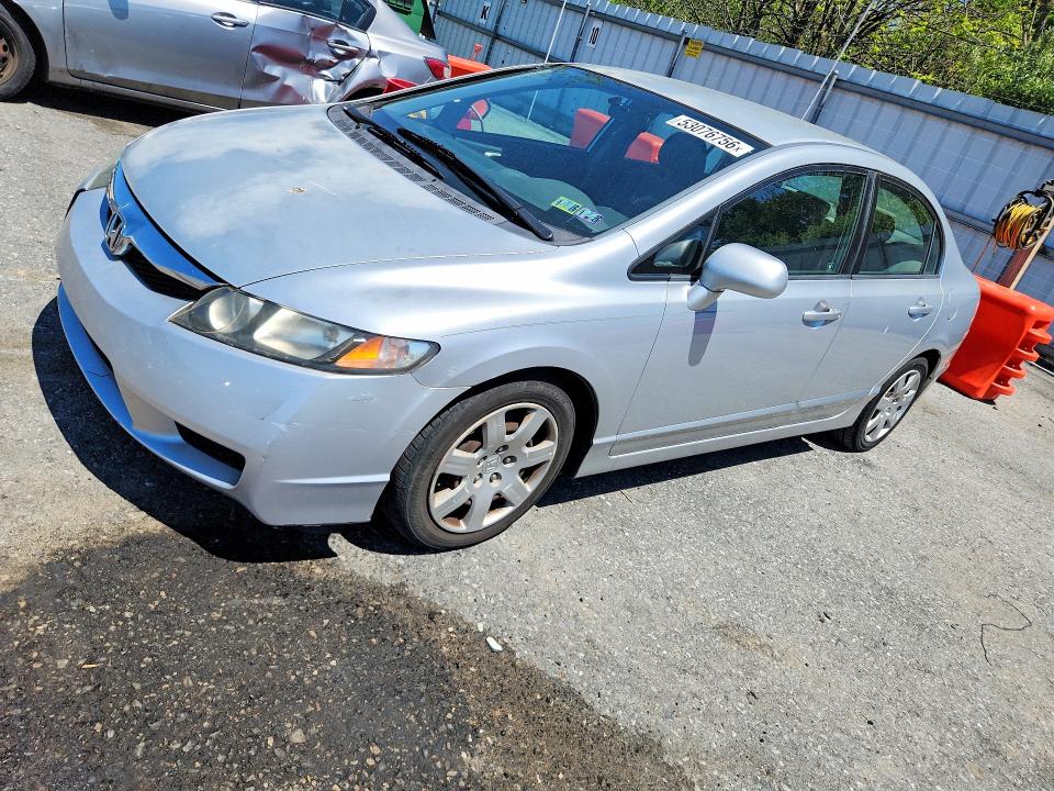 53076756 :رقم المزاد ، 2HGFA1F5XAH320229 vin ، 2010 Honda Civic مزاد بيع