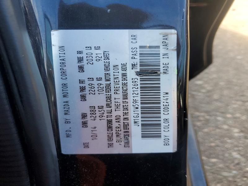 Auction sale of the 2015 Mazda 6, vin: JM1GJ1W59F1212693, lot number: 51530566
