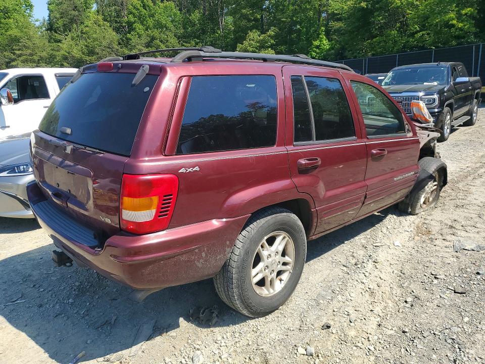 2000 Jeep Grand Cherokee მანქანა იყიდება აუქციონზე, vin: 1J4GW58N0YC106690, აუქციონის ნომერი: 53596096