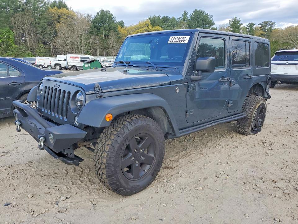 Продажа на аукционе авто 2016 Jeep Wrangler Unlimited, vin: 1C4BJWDG0GL190827, номер лота: 52129606
