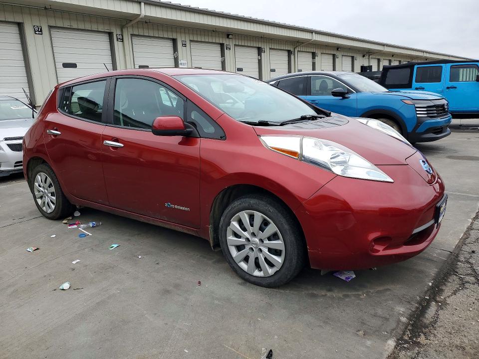 2015 Nissan Leaf მანქანა იყიდება აუქციონზე, vin: 1N4AZ0CP5FC315781, აუქციონის ნომერი: 54298606