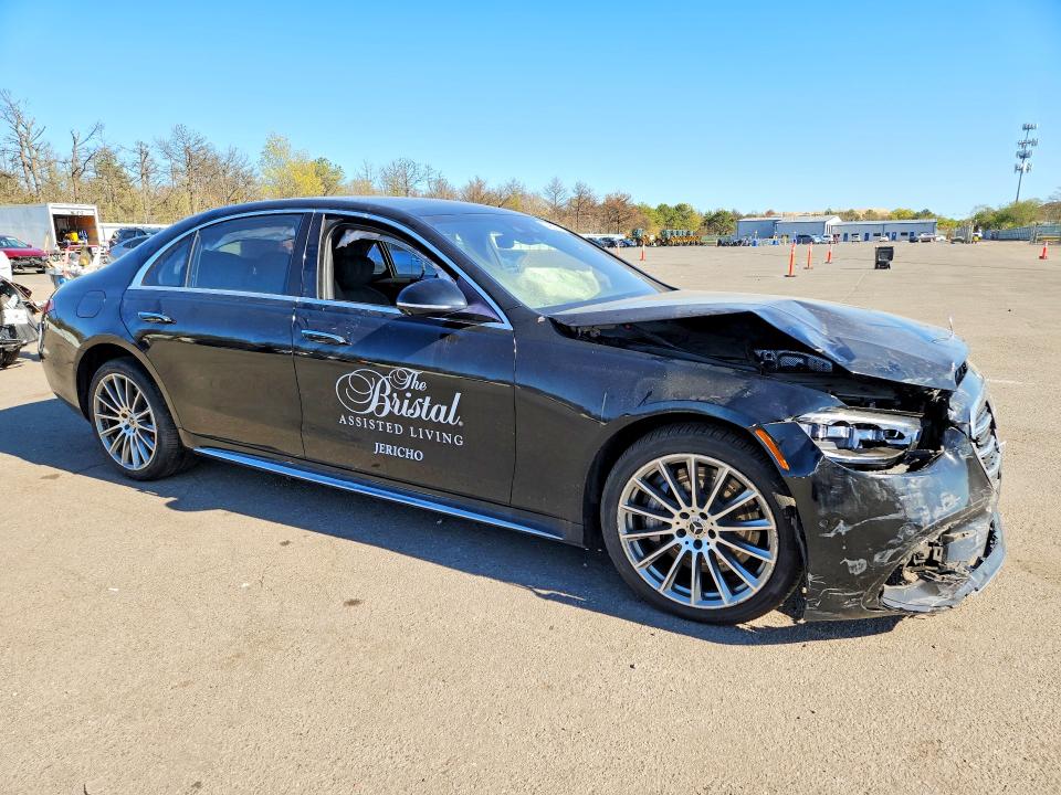 53495316 :رقم المزاد ، W1K6G6DB3NA155265 vin ، 2022 Mercedes-benz S مزاد بيع