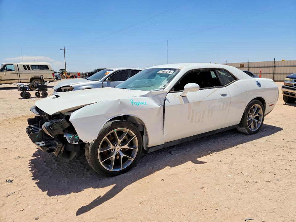 53891566 :رقم المزاد ، 2C3CDZJGXNH233103 vin ، 2022 Dodge Challenger مزاد بيع