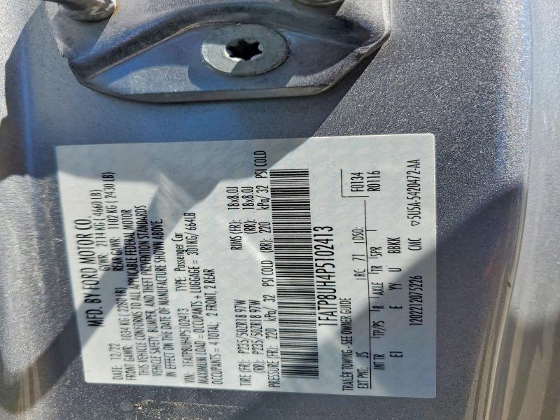 Aukcja sprzedaży 2023 Ford Mustang, vin: 1FATP8UH4P5102413, numer aukcji: 52927676