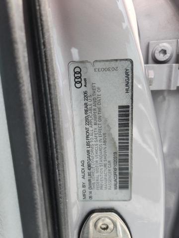 Aukcja sprzedaży 2015 Audi A3, vin: WAUACGFFXF1020319, numer aukcji: 53516486