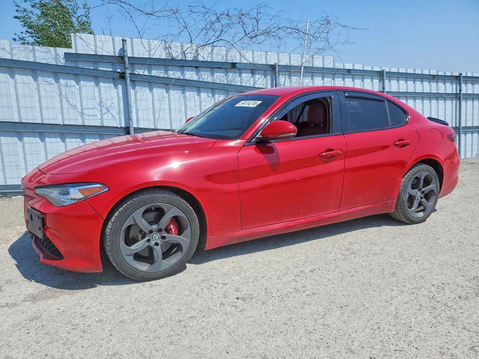 2017 Alfa Romeo Giulia მანქანა იყიდება აუქციონზე, vin: ZARFAEDN0H7534571, აუქციონის ნომერი: 54414316