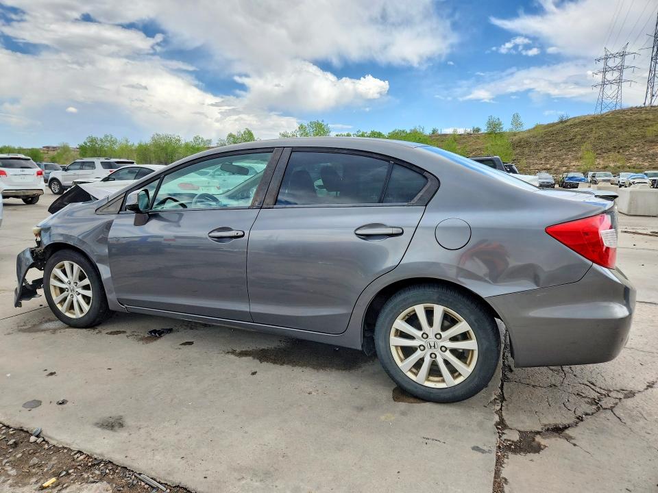 53606776 :رقم المزاد ، 2HGFB2F85CH302723 vin ، 2012 Honda Civic مزاد بيع