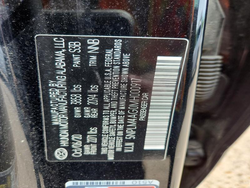Aukcja sprzedaży 2021 Hyundai Elantra, vin: 5NPLM4AG0MH000917, numer aukcji: 53829336