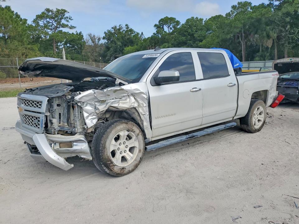 54996636 :رقم المزاد ، 3GCUKSEC7EG438253 vin ، 2014 Chevrolet Silverado مزاد بيع