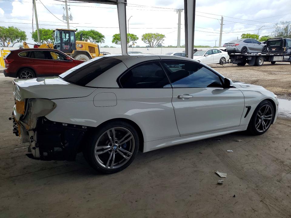 55318656 :رقم المزاد ، WBA3V5C57FP752553 vin ، 2015 Bmw 428 مزاد بيع