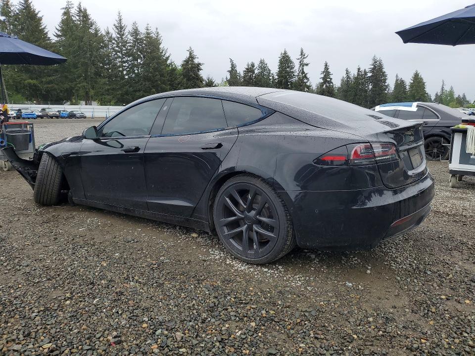 2022 Tesla Model S მანქანა იყიდება აუქციონზე, vin: 5YJSA1E58NF491328, აუქციონის ნომერი: 53650926