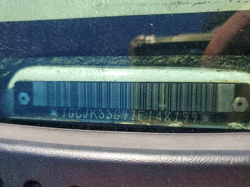 52222176 :رقم المزاد ، 1GCJK33G91F148199 vin ، 2001 Chevrolet Silverado مزاد بيع
